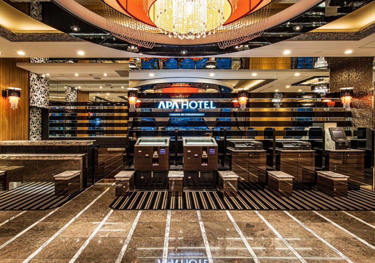 Apa Hotel Hakataeki Chikushiguchi Фукуока Экстерьер фото